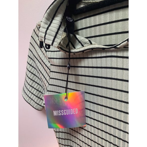 Bodycon, ribbed, high neck Missguided dress - Picture 6 of 7